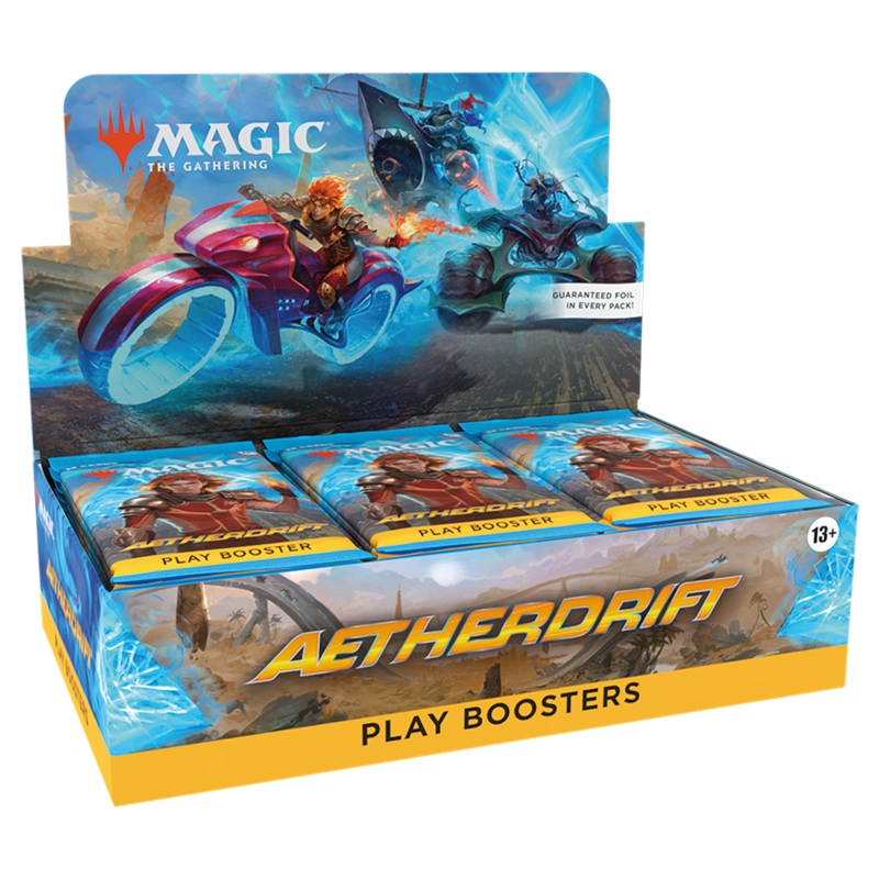 MTG Aetherdrift - Play Booster Box | 30 Packs +2-card Box Topper