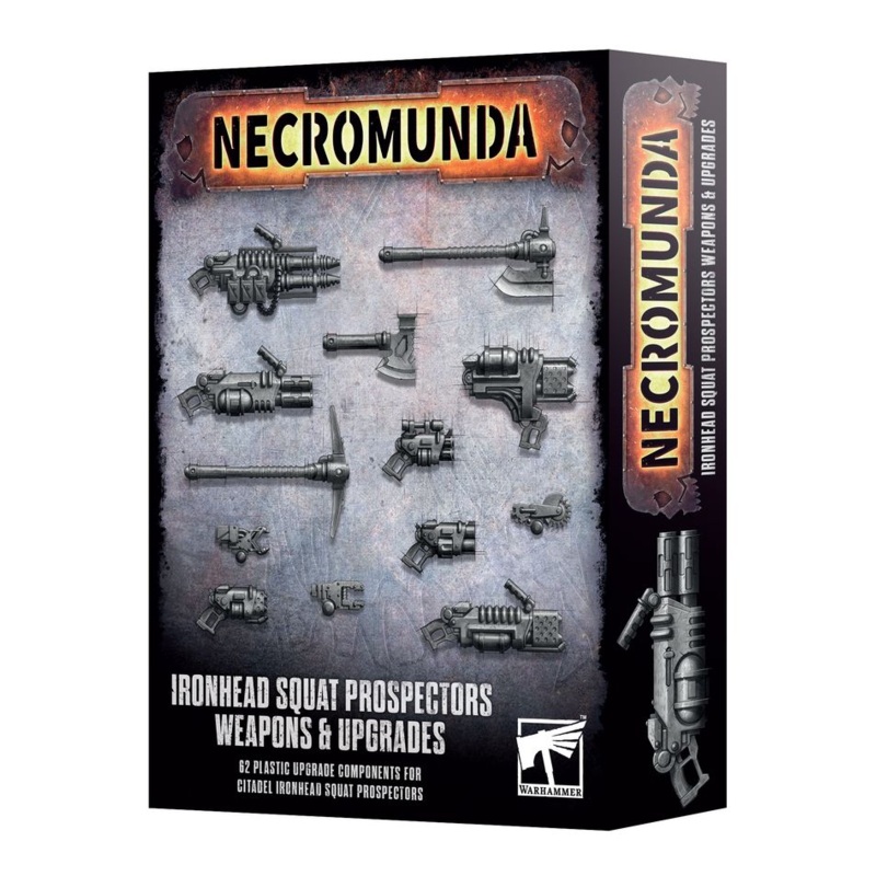 Necromunda | Ironhead Squat Prospectors Weapons & Upgrades