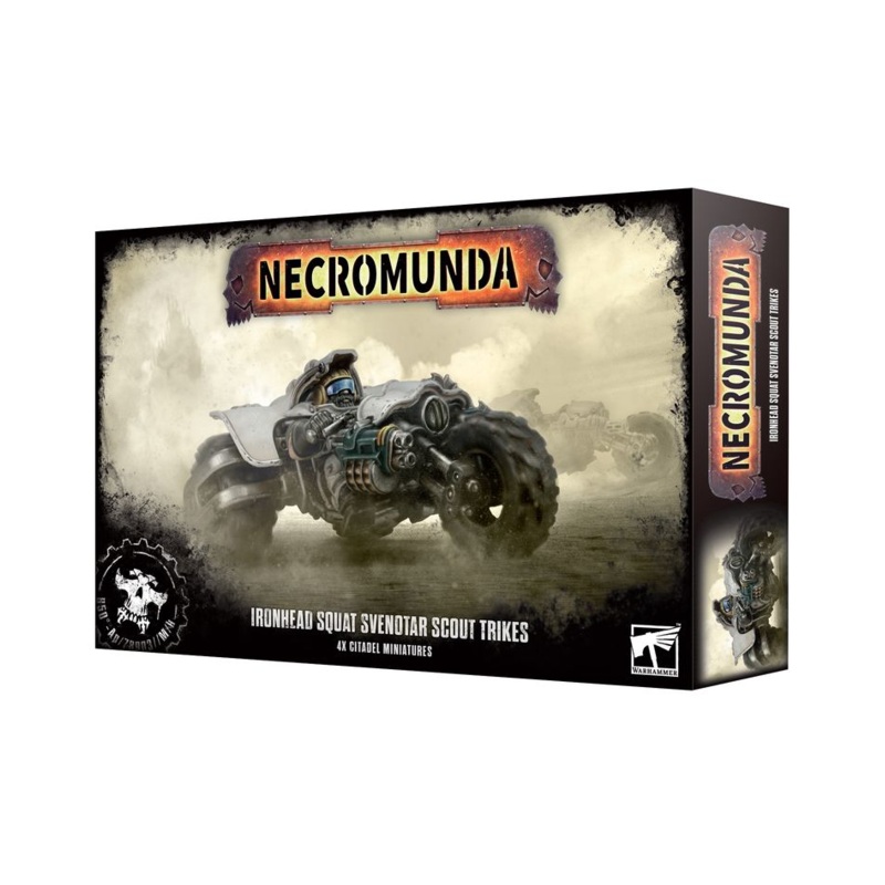 Necromunda | Ironhead Squat Svenotar Scout Trikes