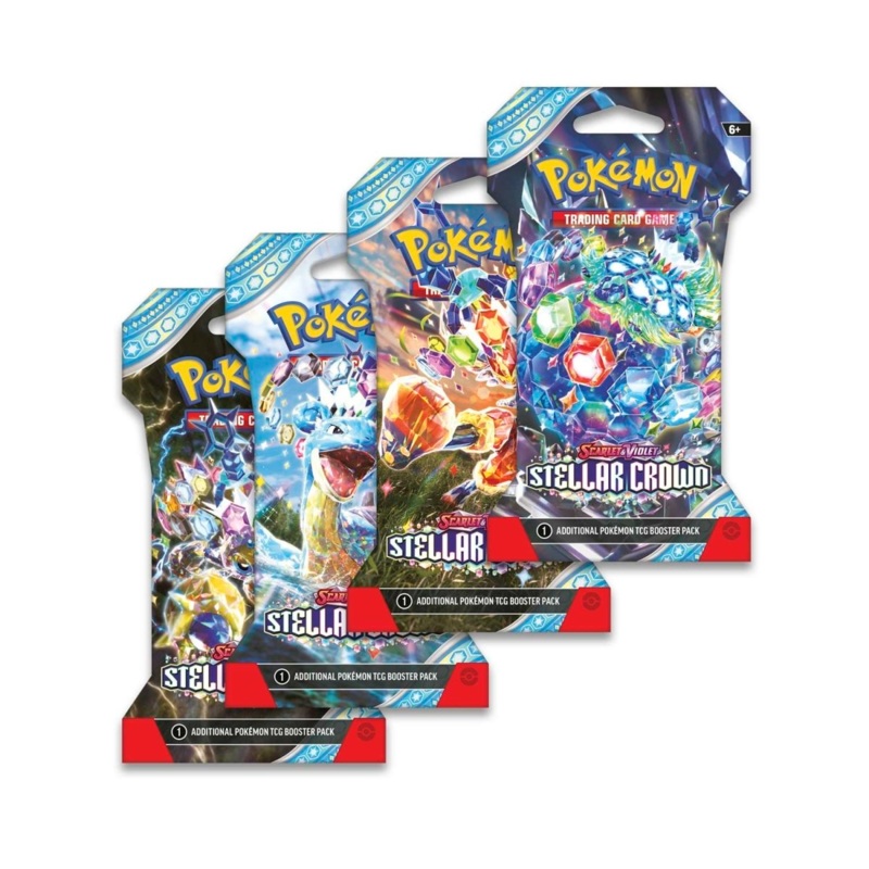 Pokmon TCG | Scarlet & Violet: Stellar Crown - Booster Pack [Sleeved]