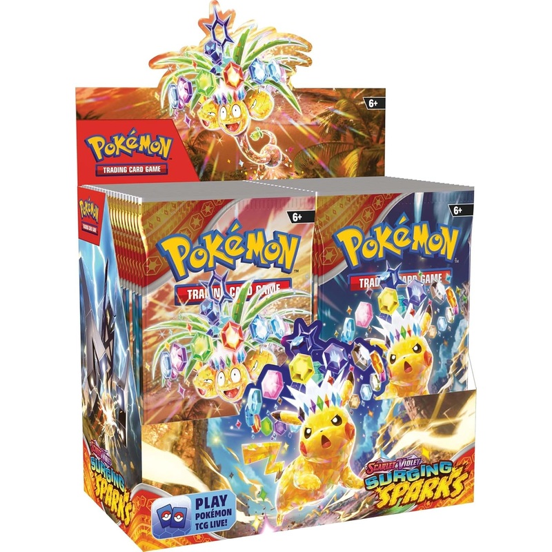 Pokmon TCG | Scarlet & Violet: Surging Sparks - Booster Box (36 Packs) **In-Store Pick Up Only**