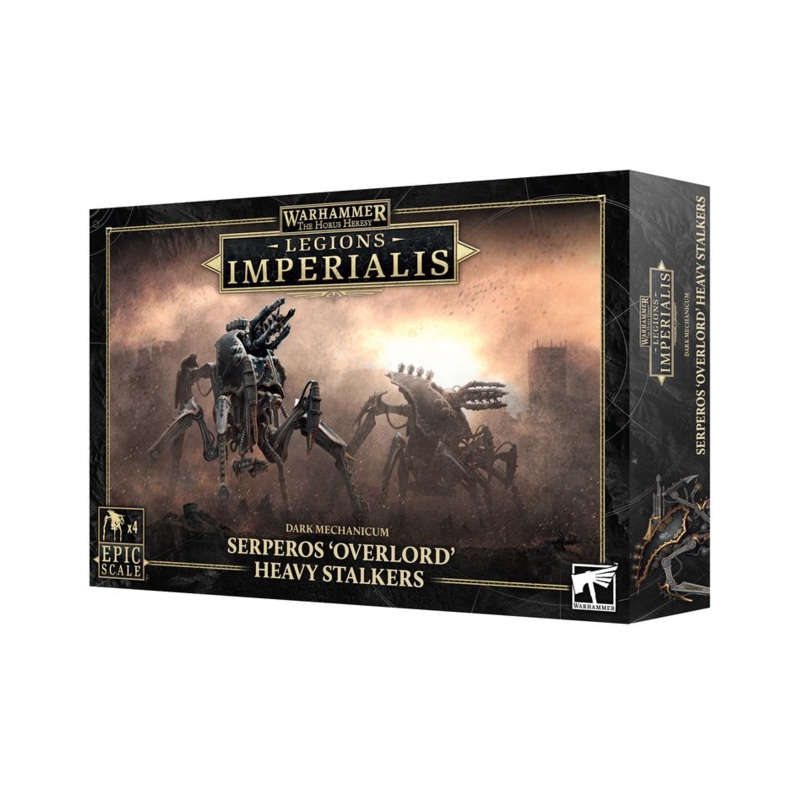 Legions Imperialis | Dark Mechanicum Serperos 'Overlord' Heavy Stalkers