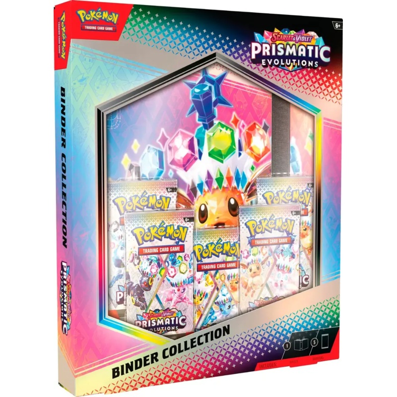 Pokmon TCG | Scarlet & Violet: Prismatic Evolutions - Binder Collection **In-Store Pick-Up and Purchase Only**