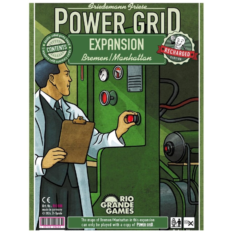 Power Grid: Bremen/Manhattan [Expansion]
