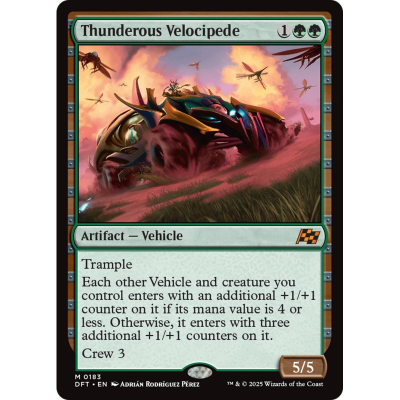 Thunderous Velocipede [Aetherdrift]
