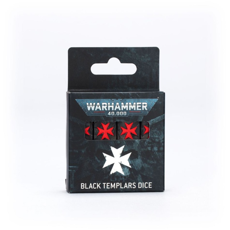 Black Templars Dice (PREORDER 08/09/25)
