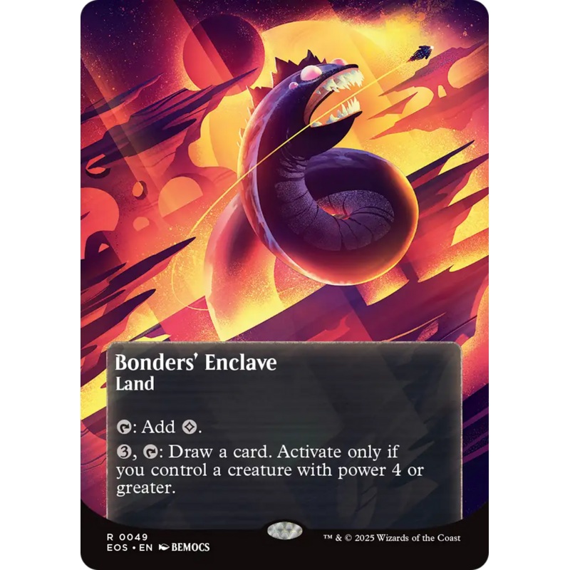 Bonders' Enclave (0046) (Borderless) [Edge of Eternities: Stellar Sights]