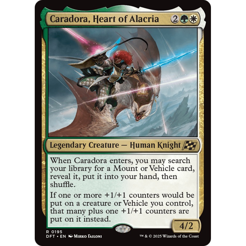 Caradora, Heart of Alacria [Aetherdrift]