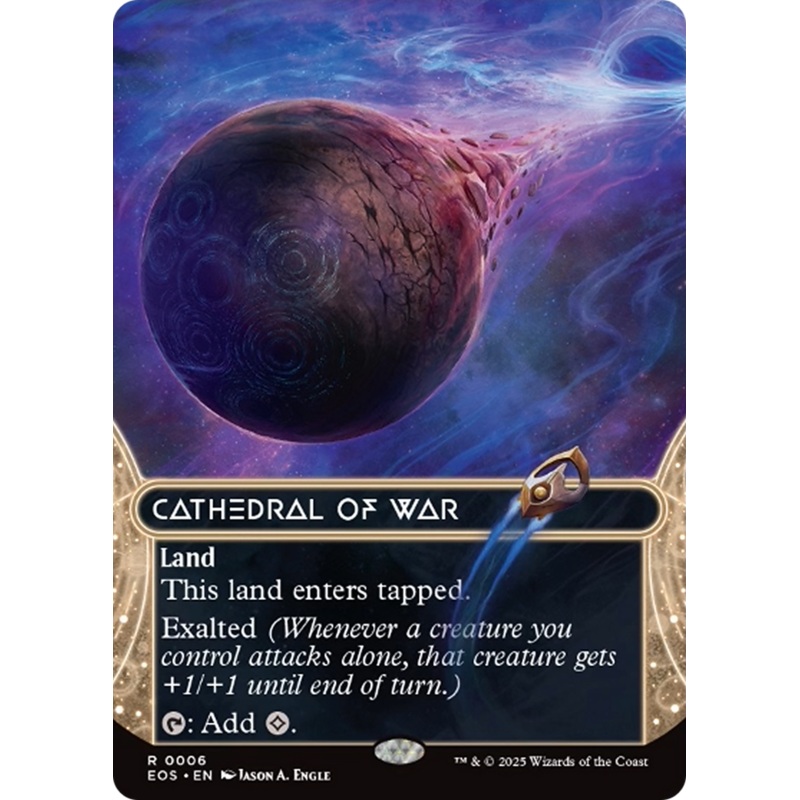 Cathedral of War (0006) (Borderless) [Edge of Eternities: Stellar Sights]