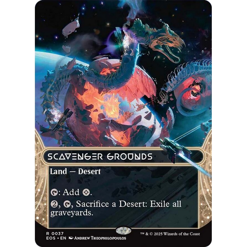 Scavenger Grounds (0037) (Borderless) [Edge of Eternities: Stellar Sights]