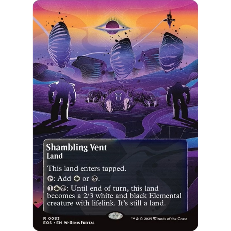 Shambling Vent (0083) (Borderless) [Edge of Eternities: Stellar Sights]