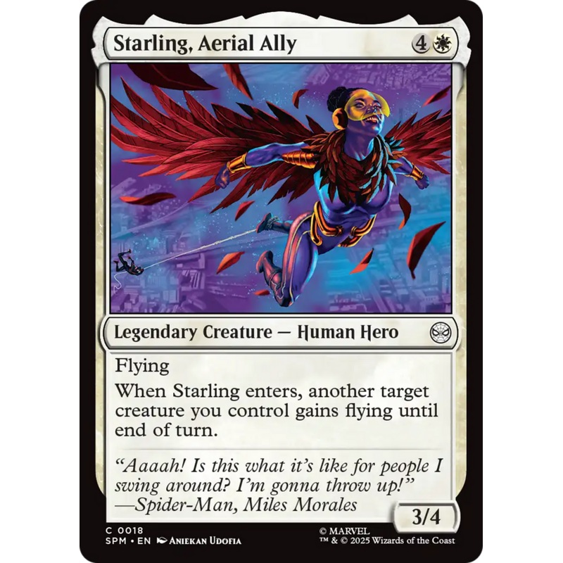 Starling, Aerial Ally [Marvel's Spider-Man]