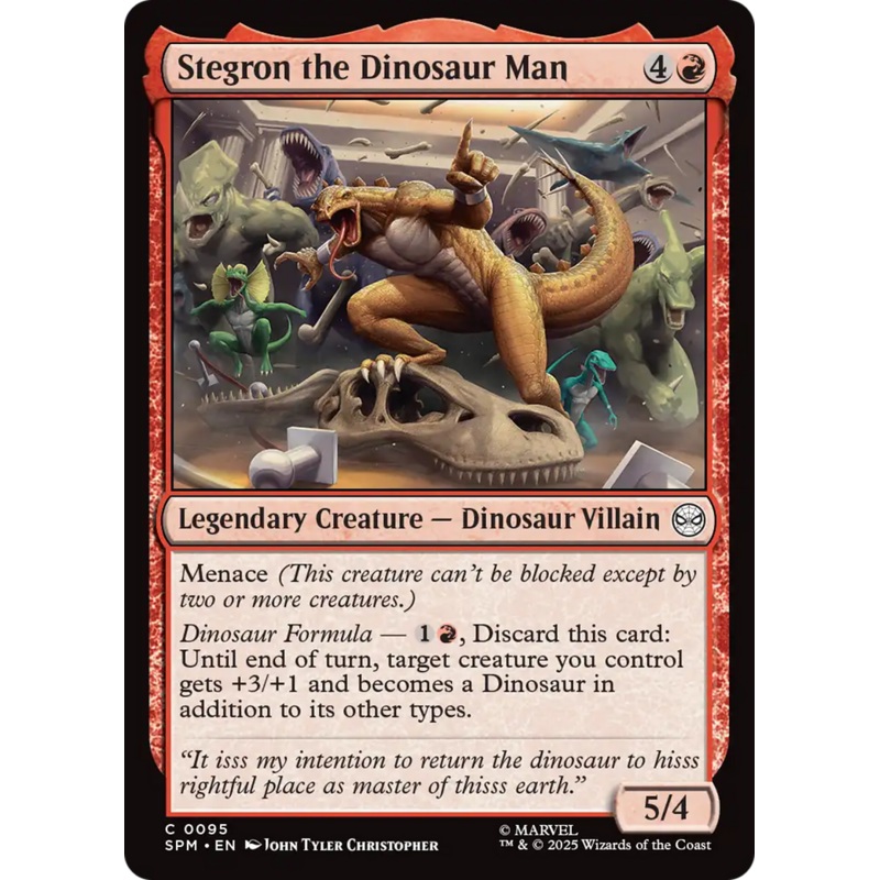 Stegron the Dinosaur Man [Marvel's Spider-Man]