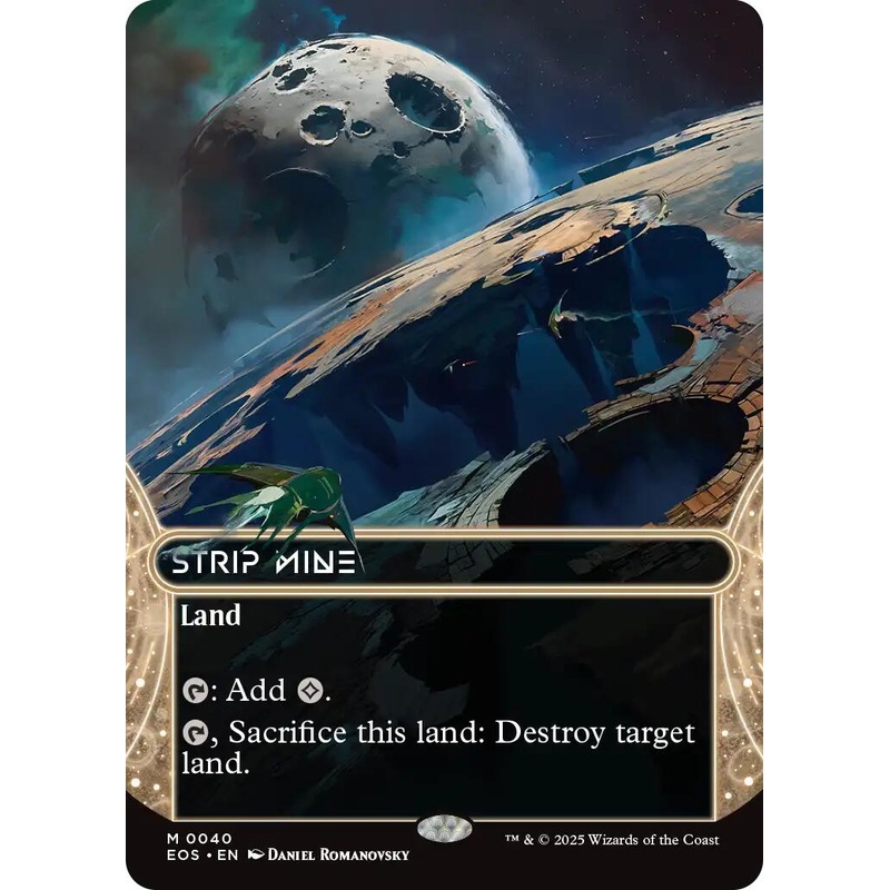 Strip Mine (0040) (Borderless) [Edge of Eternities: Stellar Sights]