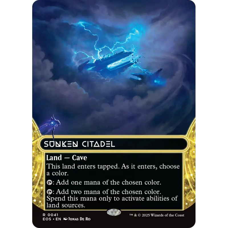 Sunken Citadel (0041) (Borderless) [Edge of Eternities: Stellar Sights]