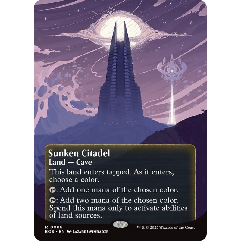 Sunken Citadel (0086) (Borderless) [Edge of Eternities: Stellar Sights]