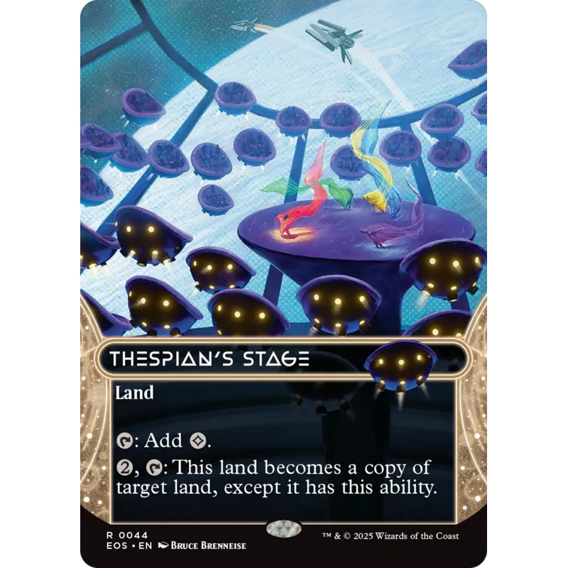 Thespian's Stage (0044) (Borderless) [Edge of Eternities: Stellar Sights]