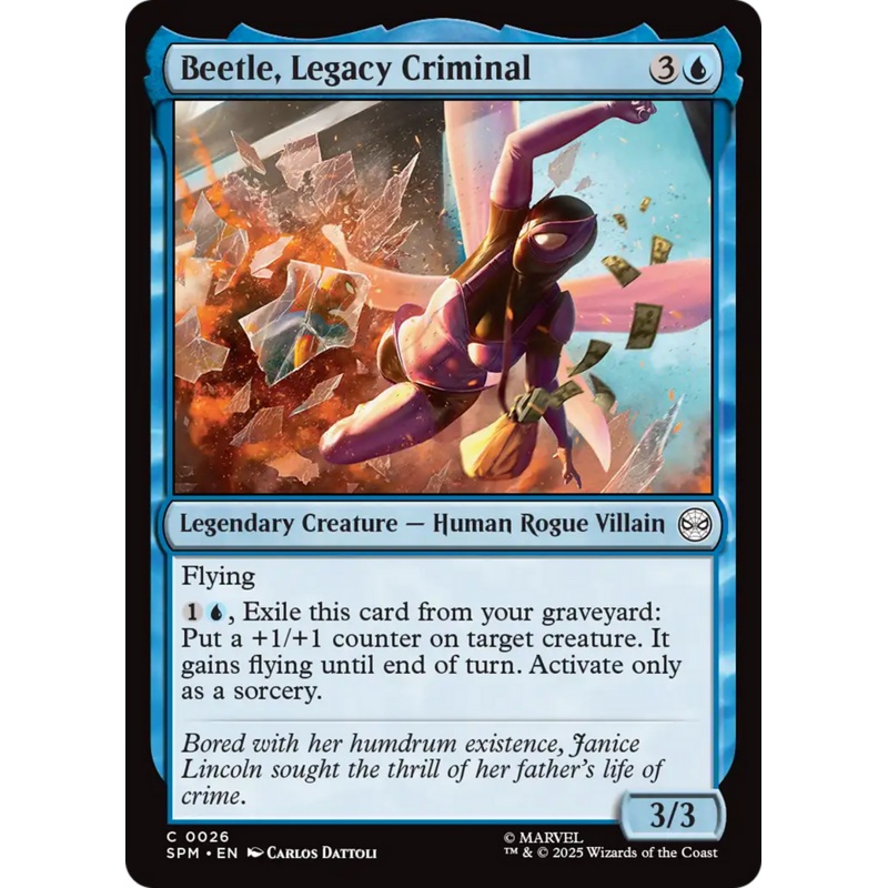 Beetle, Legacy Criminal [Marvel's Spider-Man]