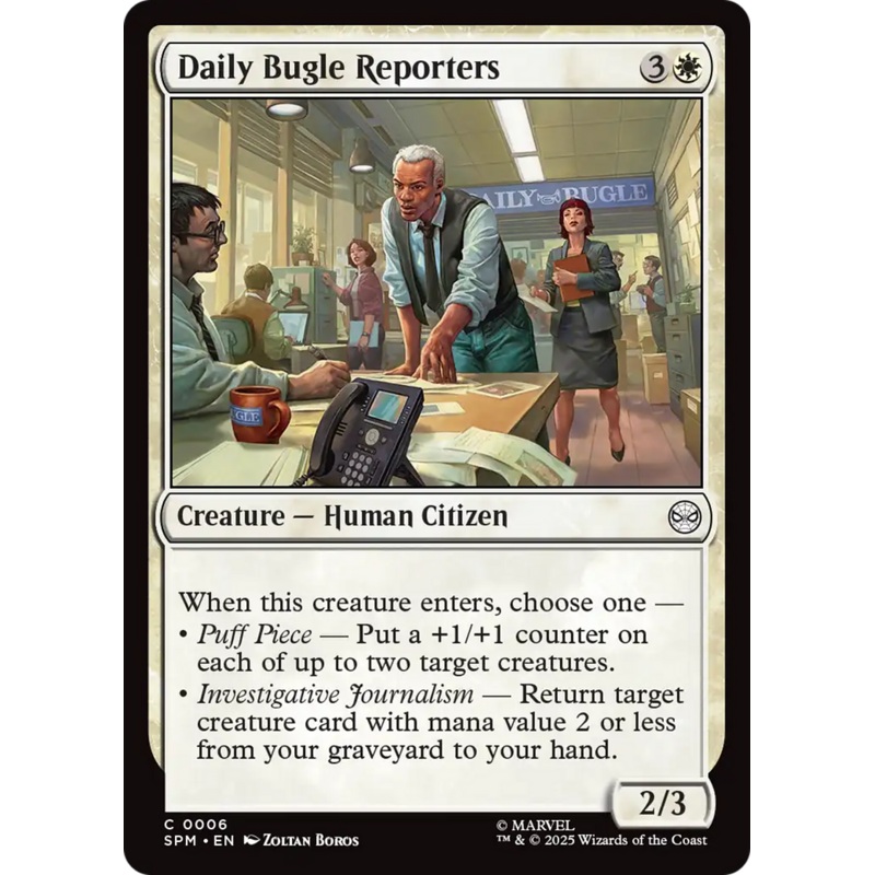 Daily Bugle Reporters [Marvel's Spider-Man]