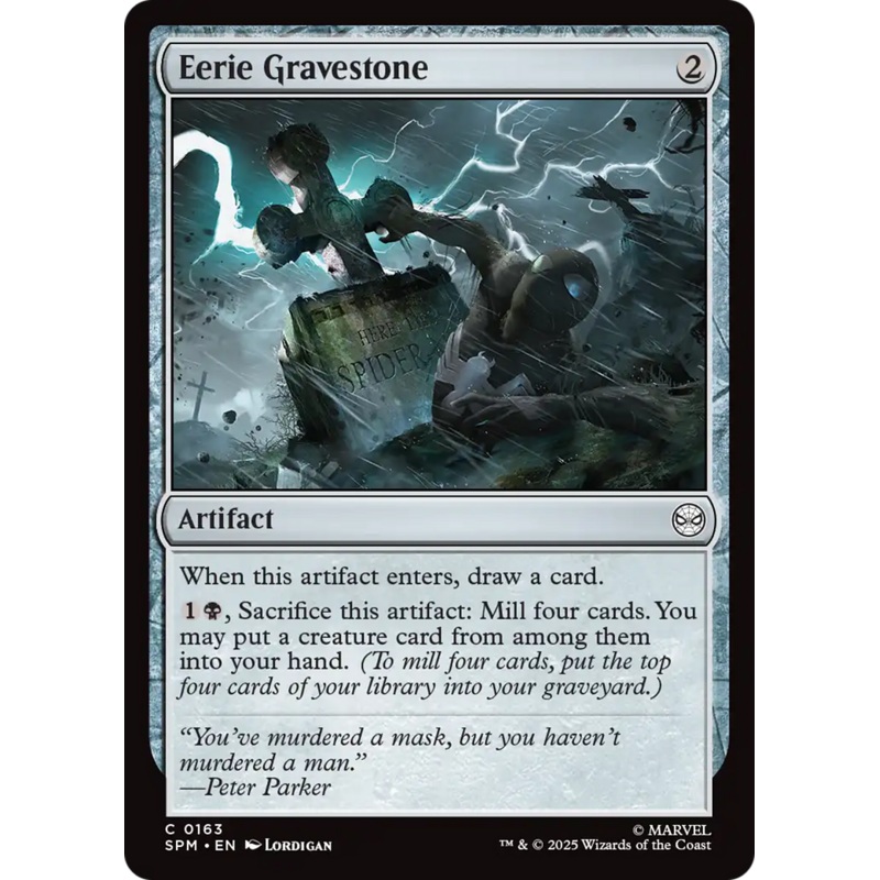 Eerie Gravestone [Marvel's Spider-Man]