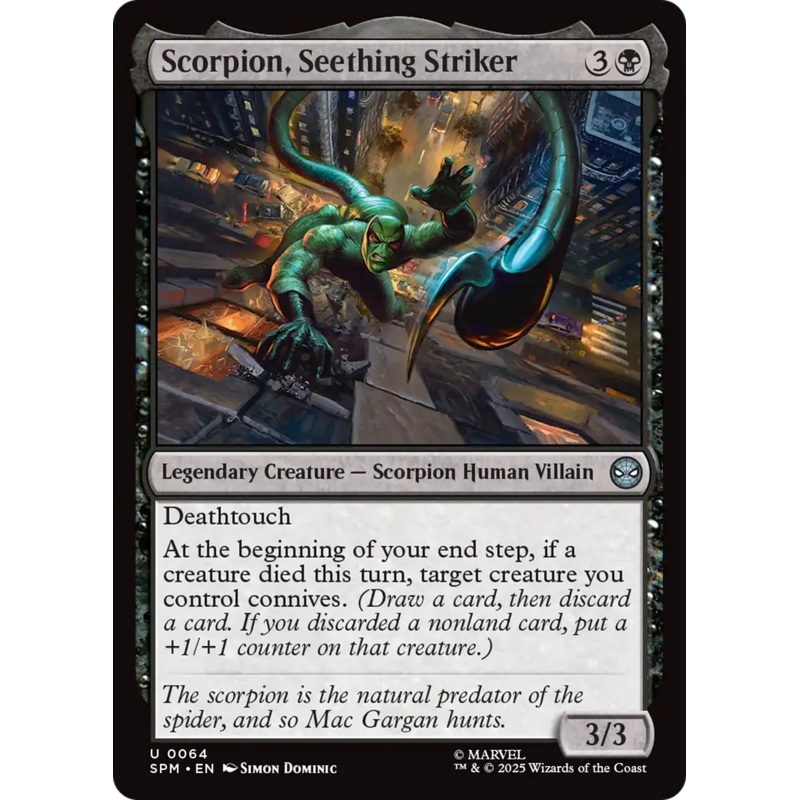 Scorpion, Seething Striker [Marvel's Spider-Man]