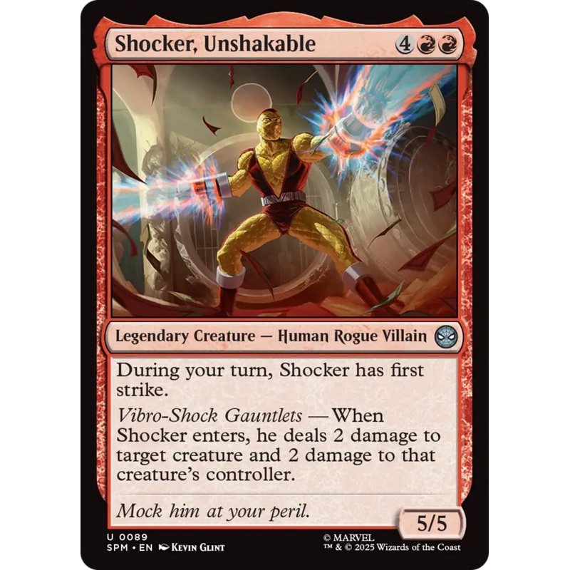 Shocker, Unshakable [Marvel's Spider-Man]