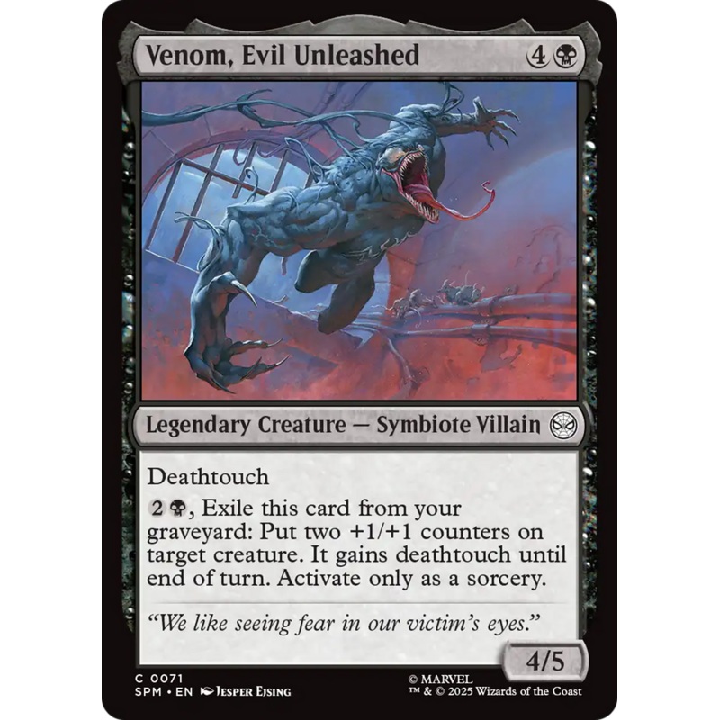 Venom, Evil Unleashed [Marvel's Spider-Man]