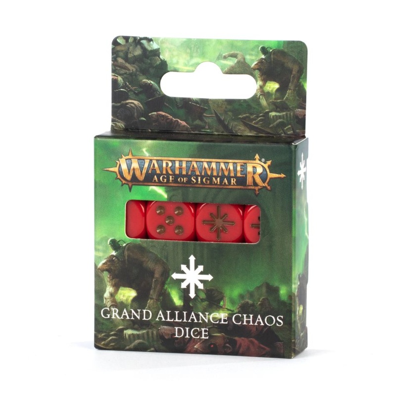 Warhammer Age of Sigmar | Grand Alliance Chaos Dice [16ct]