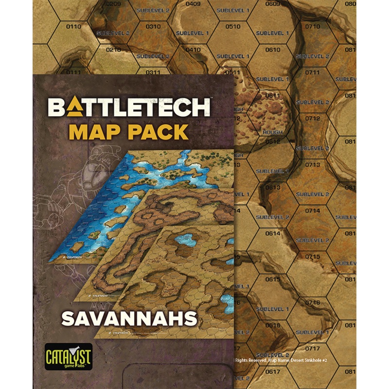 BattleTech: Map Pack - Savannah