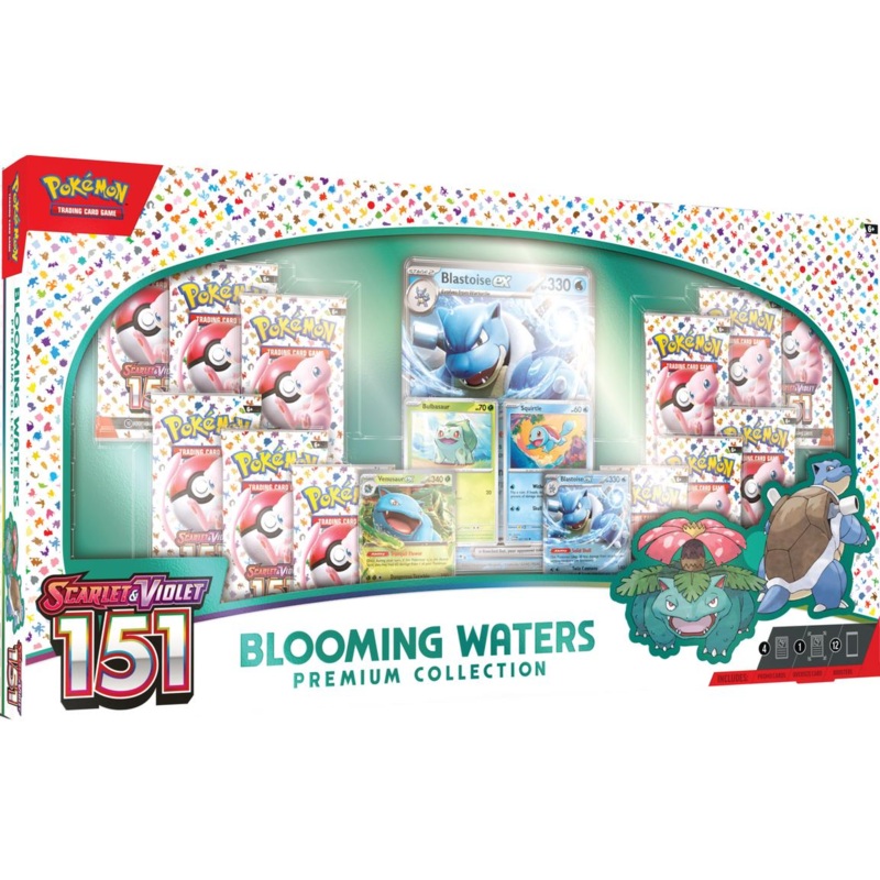 Pokmon TCG | Scarlet & Violet: 151 - Blooming Waters - Premium Collection **In-Store Pick-Up and Purchase Only**