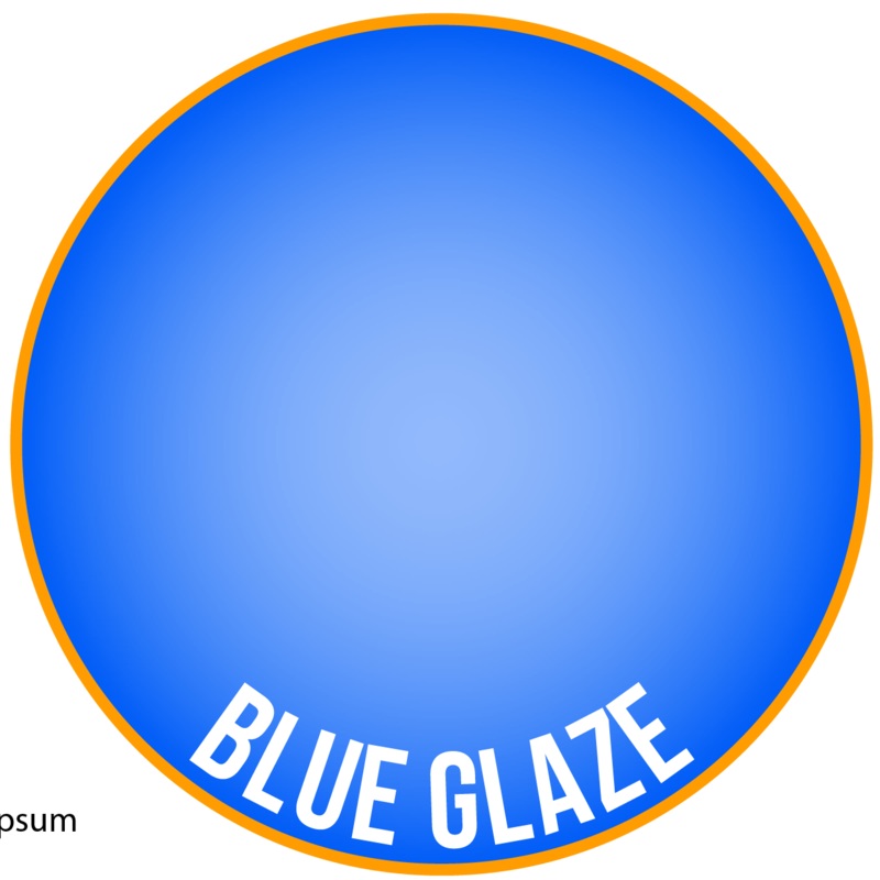 Two Thin Coats Paint: Blue Glaze [15ml]