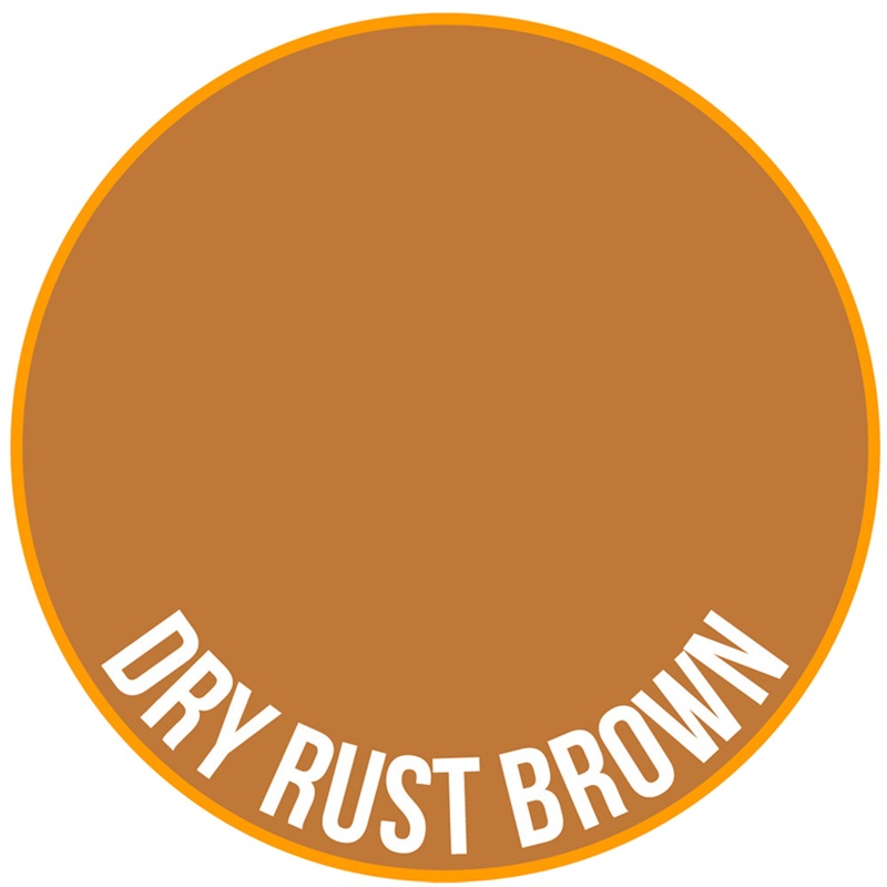 Two Thin Coats Paint: Dry Rust Brown [15ml]