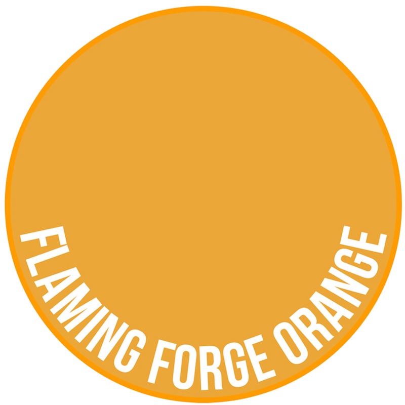 Two Thin Coats Paint: Flaming Forge Orange [15ml]