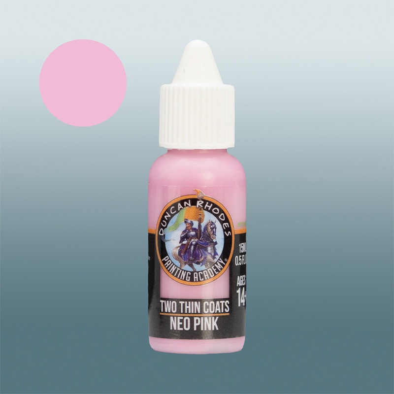 Two Thin Coats Paint: Neo Pink [15ml]