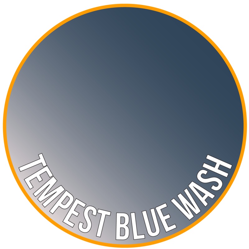 Two Thin Coats Paint: Tempest Blue Wash [15ml]