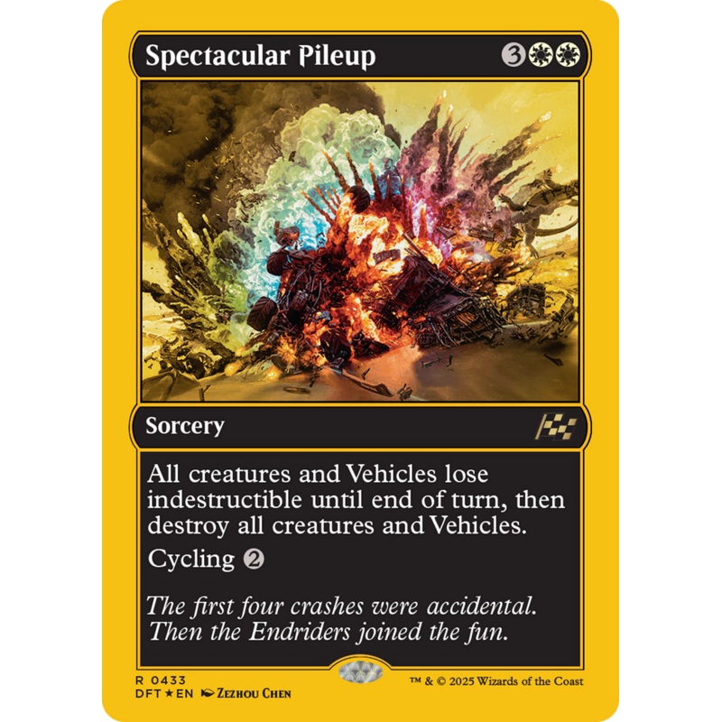Spectacular Pileup (First-Place Foil) [Aetherdrift]