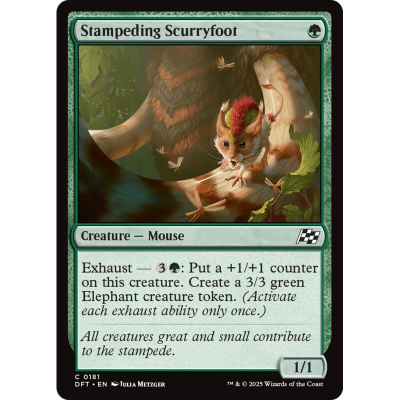 Stampeding Scurryfoot [Aetherdrift]