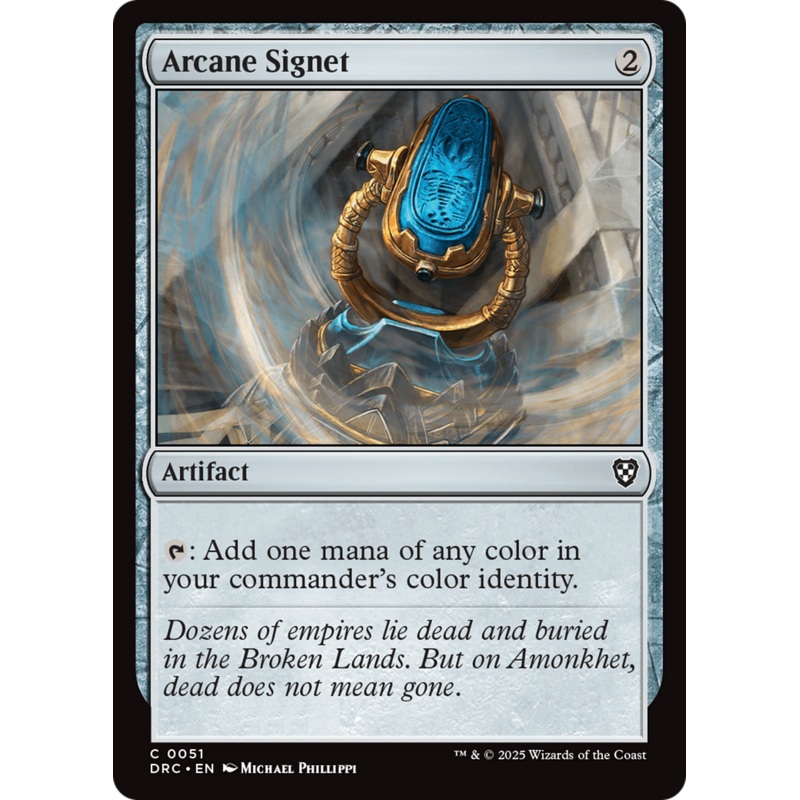 Arcane Signet [Aetherdrift Commander]