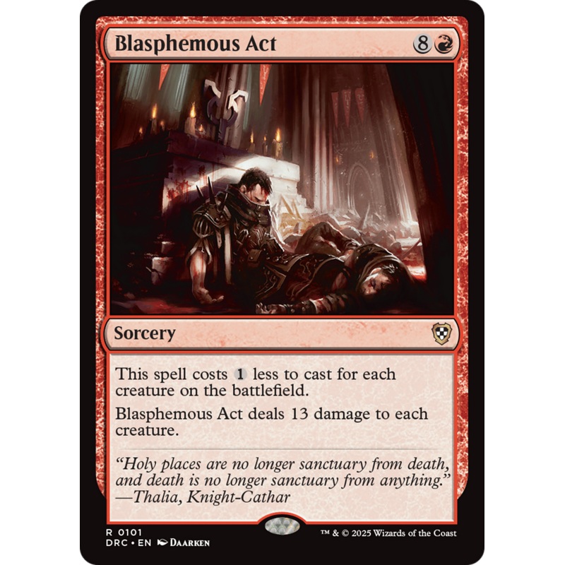 Blasphemous Act [Aetherdrift Commander]