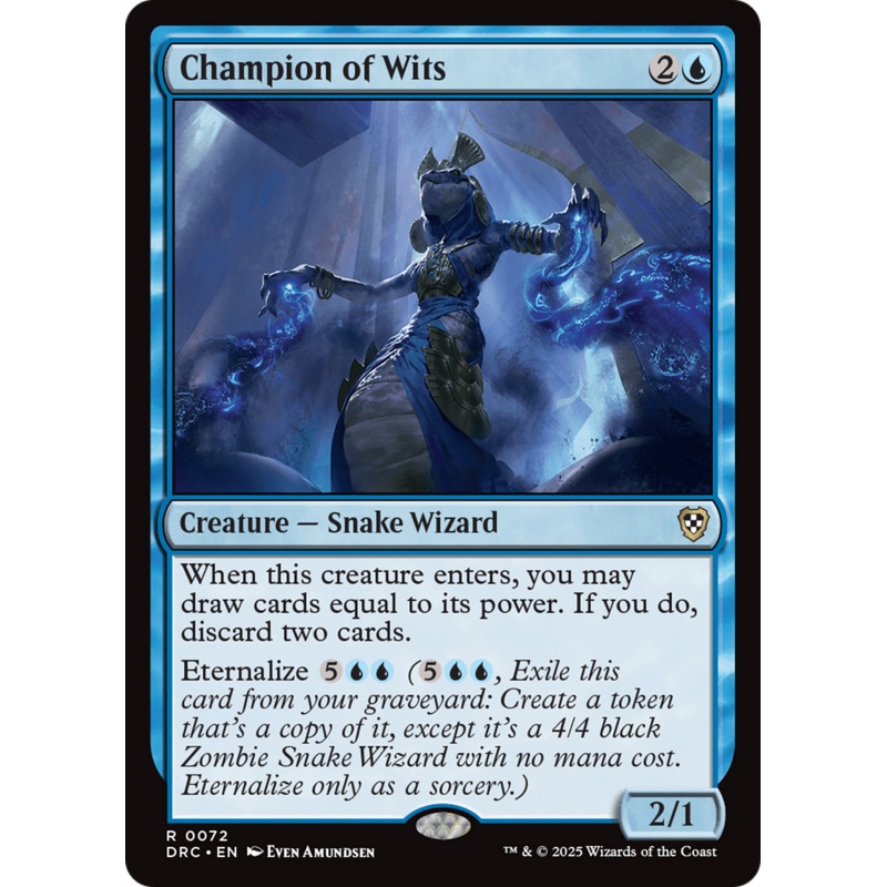Champion of Wits [Aetherdrift Commander]