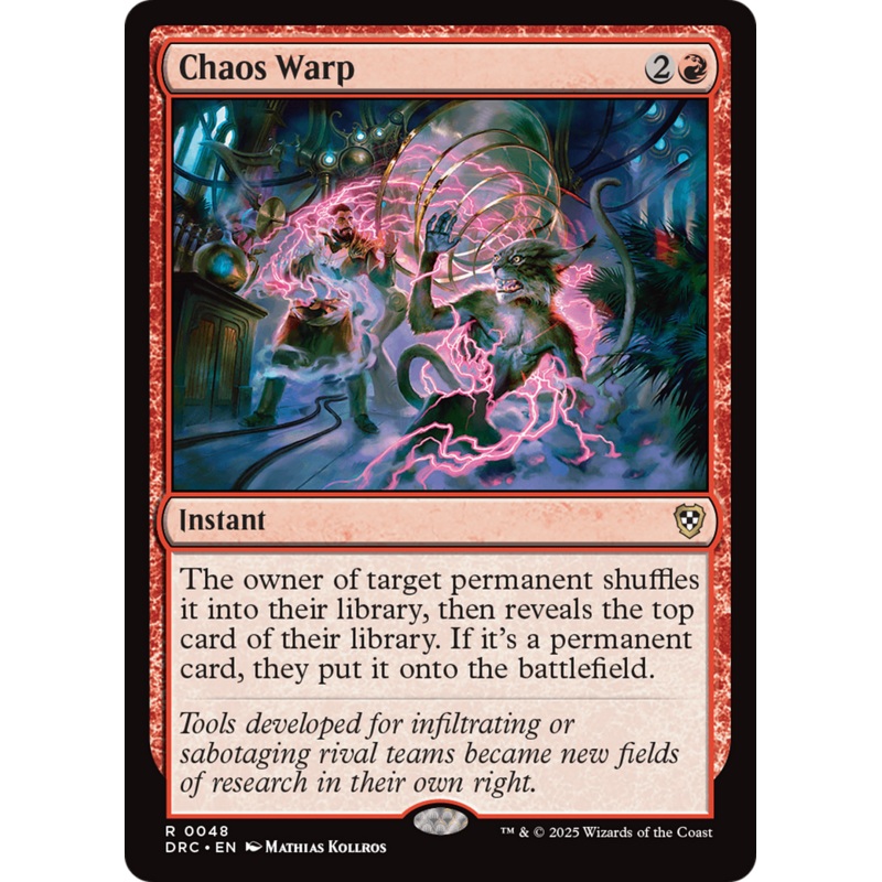 Chaos Warp [Aetherdrift Commander]