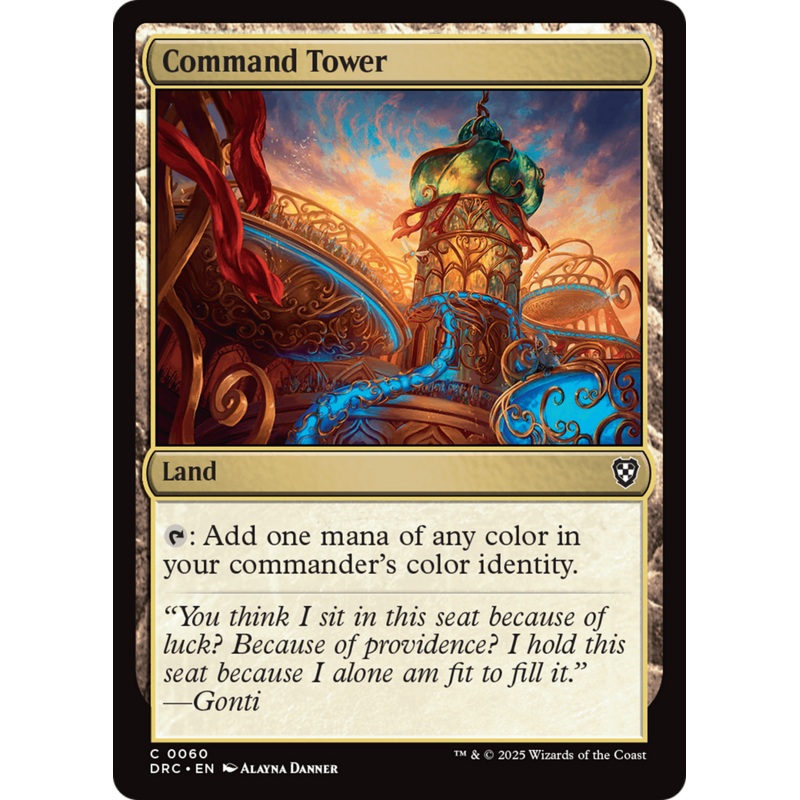 Command Tower (0060) [Aetherdrift Commander]