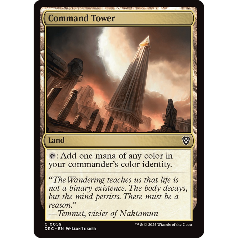 Command Tower [Aetherdrift Commander]