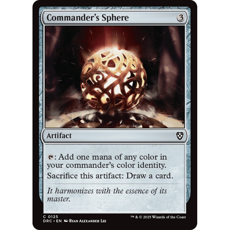 Commander's Sphere [Aetherdrift Commander]