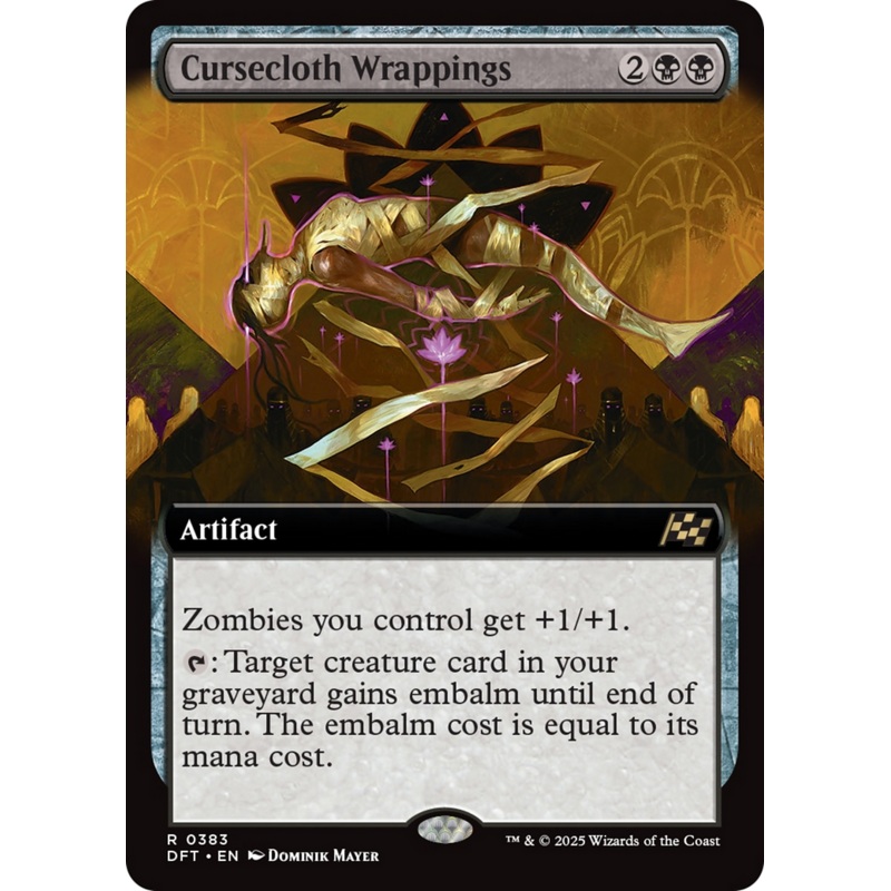 Cursecloth Wrappings (Extended Art) [Aetherdrift]