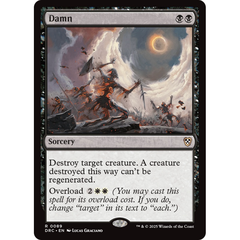Damn [Aetherdrift Commander]