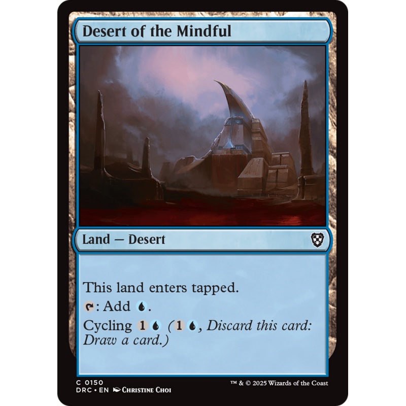 Desert of the Mindful [Aetherdrift Commander]
