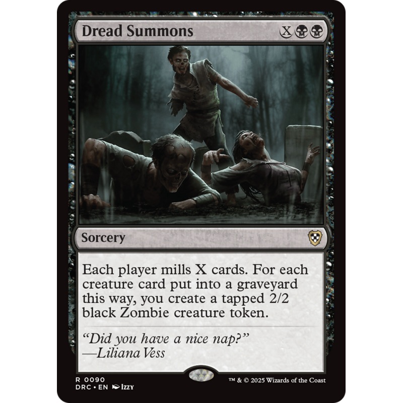 Dread Summons [Aetherdrift Commander]