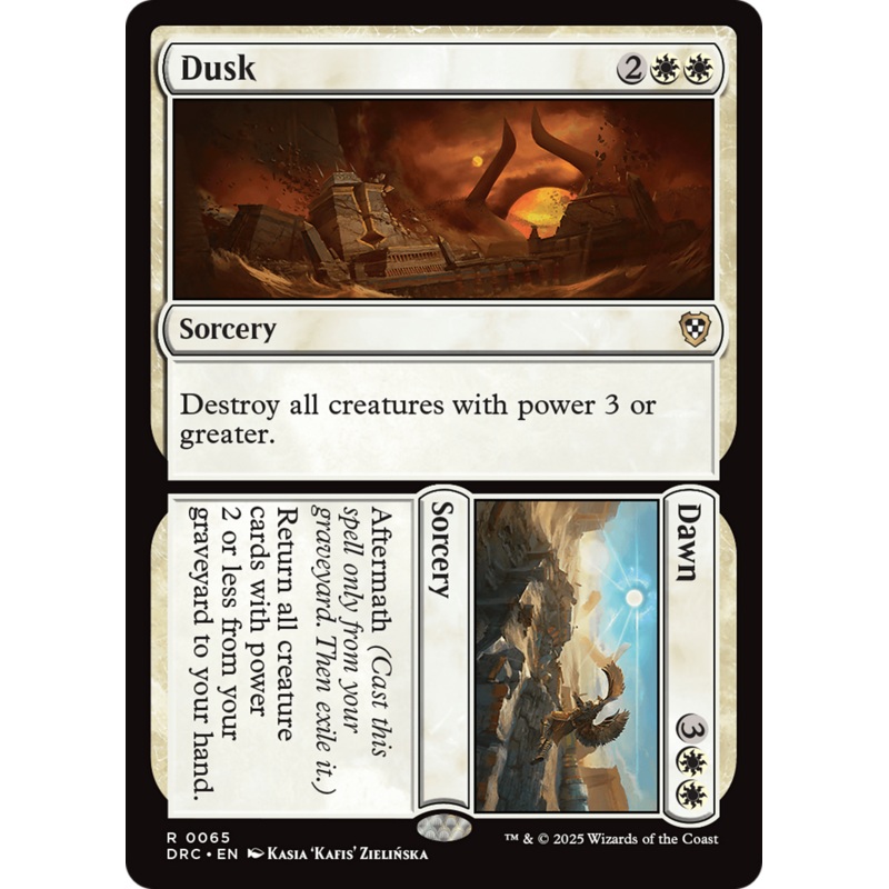 Dusk // Dawn [Aetherdrift Commander]