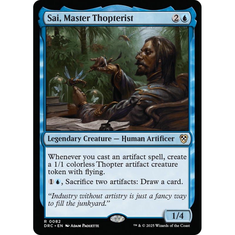 Sai, Master Thopterist [Aetherdrift Commander]